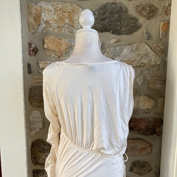 NWT L'Academie Lily Midi Dress Bone $258 Women’s Medium - Picture 8 of 12